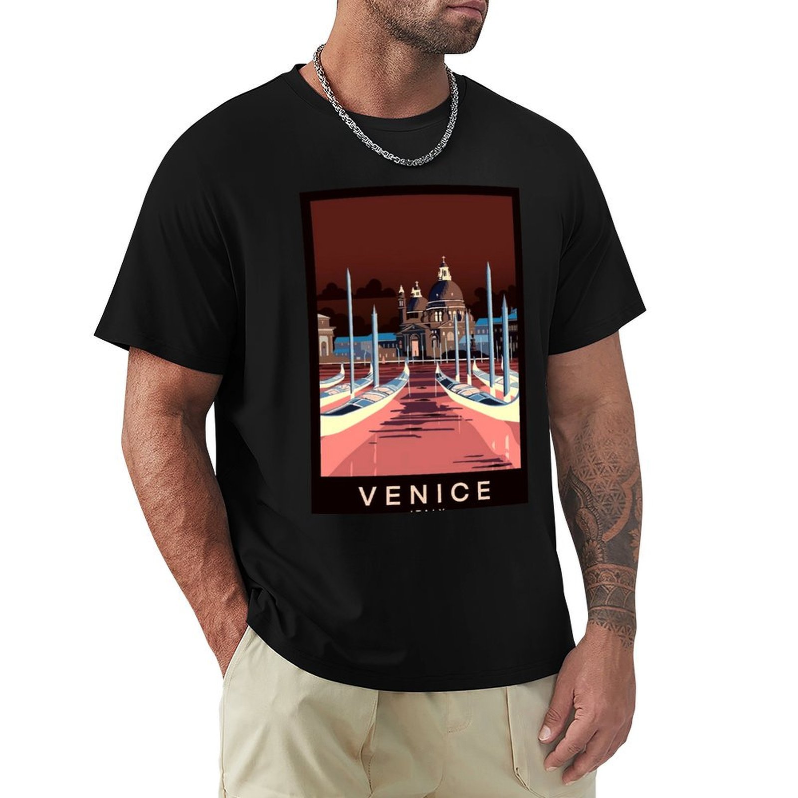 Men'S Fashion Venice Italy - 베니스 이탈리아: 여행 및 관광 광고