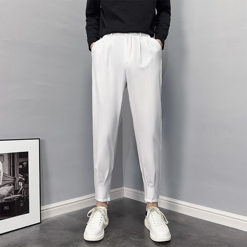 Men'S Fashion Reviews - 남성용 여름 얇은 캐주얼 바지 한국