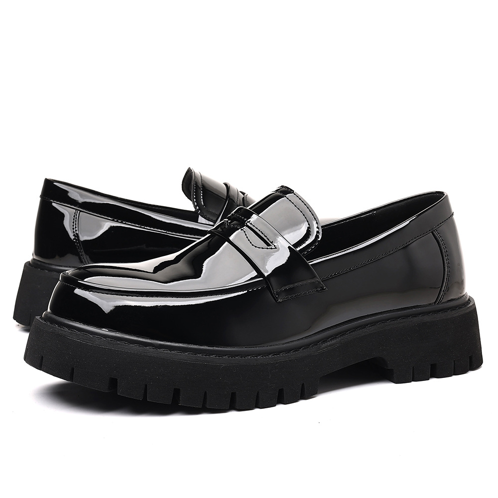 Suede Loafers Men - 새로운 남성 로퍼 슬립온 PU 가죽