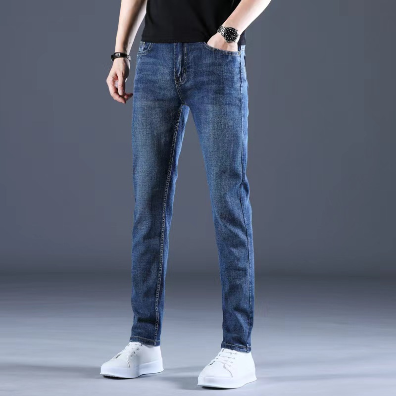 Skinny Jeans Ripped - 2025 새로운 스타일 비즈니스 남성용 청바지