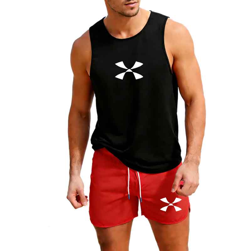 Mens Fashion Casual - 야외 조깅 스포츠웨어 남성 조끼 +