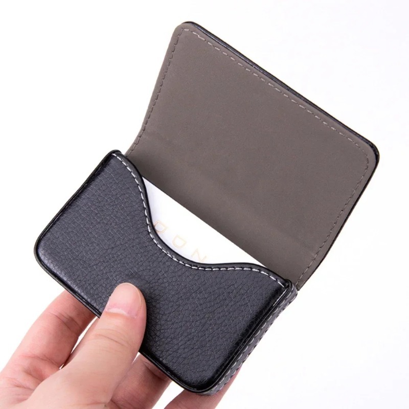 패션 사이즈 스티치 PU 가죽 신용 카드 홀더, 남녀공 - Men'S Fashion Visiting Card 리뷰 및 가격