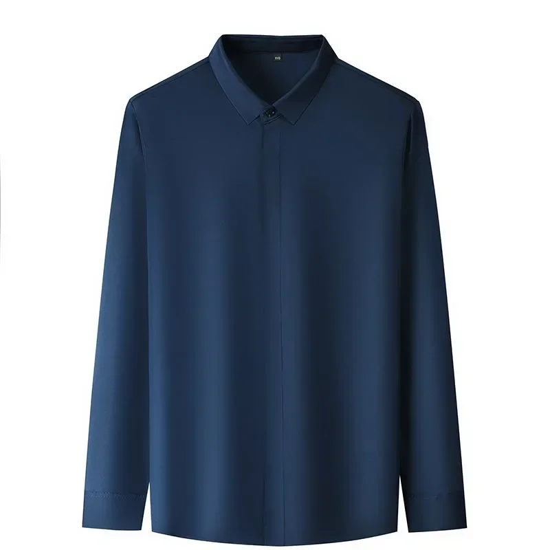 하이 엔드 비즈니스 남성 셔츠 비 철 단추 보이지 않는 - Dress Shirt Non-Iron 리뷰 및 가격