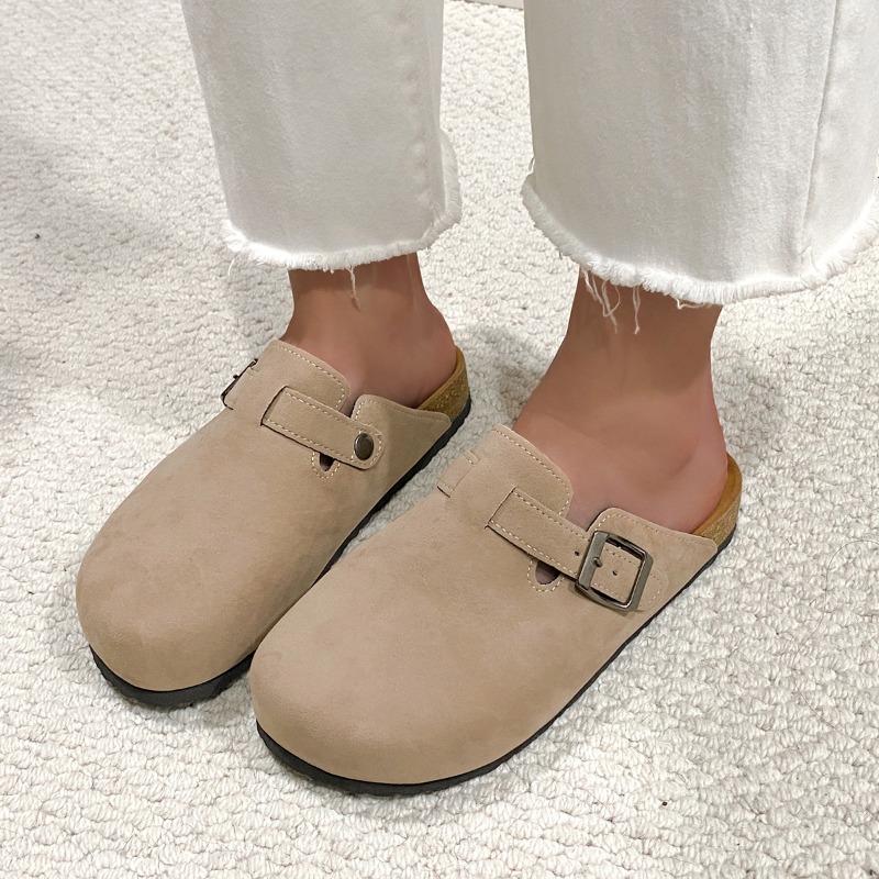 여성 코르크 풋베드 샌들 뉴 카멜 클래식 클로즈드 토  - Mens Fashion Sandals 리뷰 및 가격