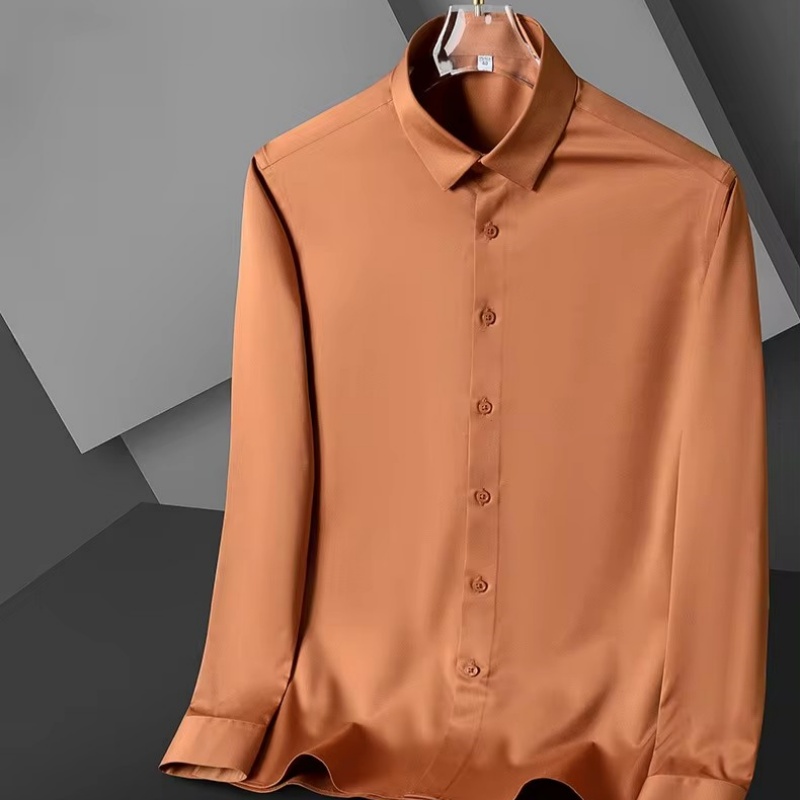 다림질 필요 없는 마이크로 탄성 남성용 긴팔 드레스 셔 - Dress Shirt Non-Iron 리뷰 및 가격