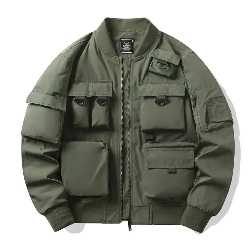 남성용 바람막이 봄버 야구 코트, 밀리터리 재킷, 멀티 - Bomber Jacket Men 리뷰 및 가격