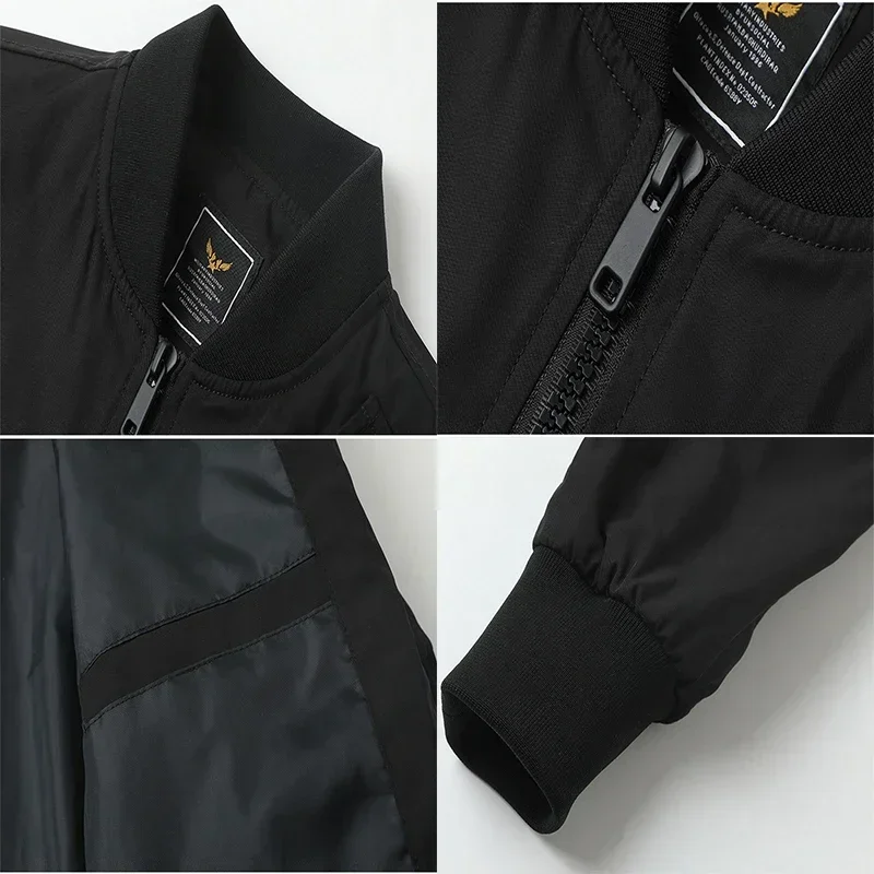 남성용 바람막이 봄버 야구 코트, 밀리터리 재킷, 멀티 - Bomber Jacket Men 리뷰 및 가격