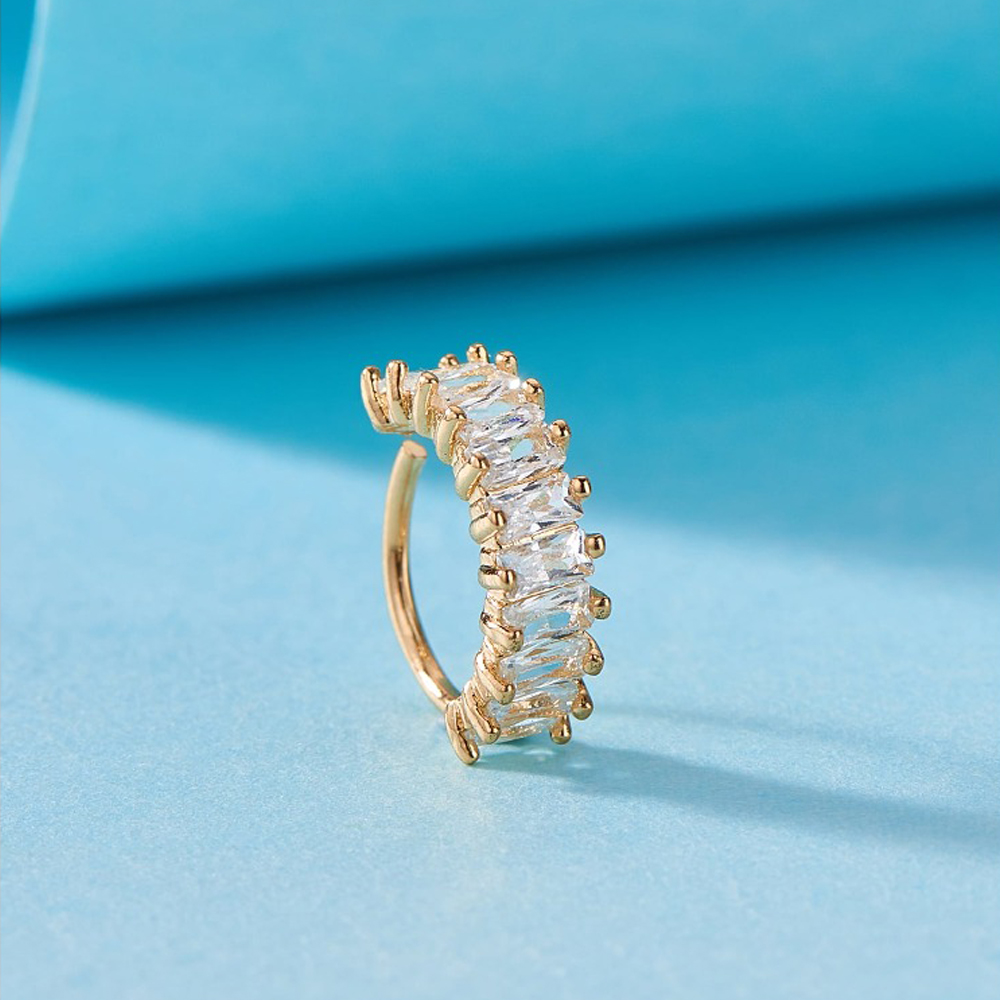 남녀공용 구리 라인석 장식 코 링, 펑크 피어싱 이어  - Men'S Fashion Reviews 리뷰 및 가격