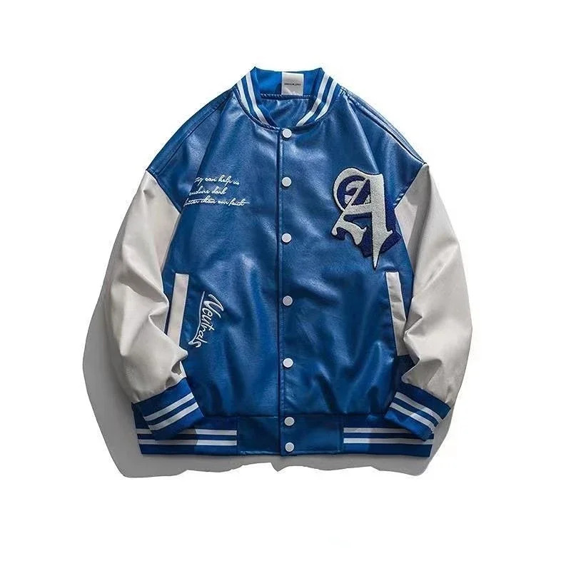 2026 2024 뉴 아메리칸 레트로 하이 PU 가죽  - Bomber Jacket Men 리뷰 및 가격