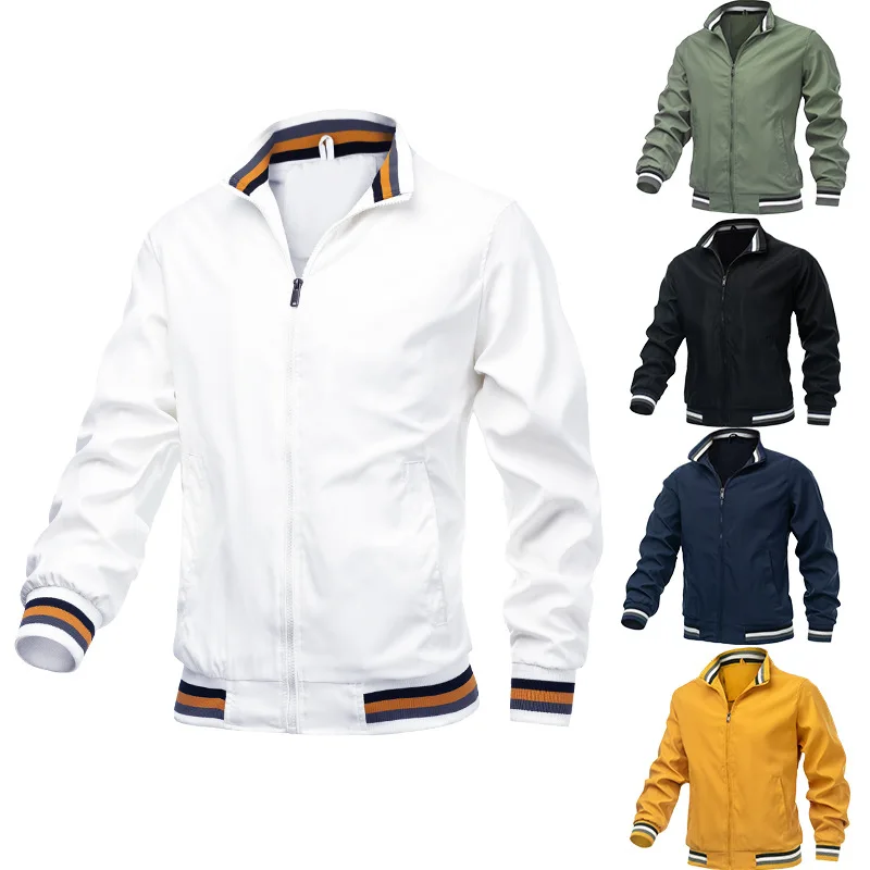 봄 가을 남성용 블랙 캐주얼 슬림핏 야구 점퍼 신상 가 - Bomber Jacket Men 리뷰 및 가격