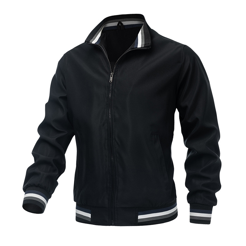 봄 가을 남성용 블랙 캐주얼 슬림핏 야구 점퍼 신상 가 - Bomber Jacket Men 리뷰 및 가격