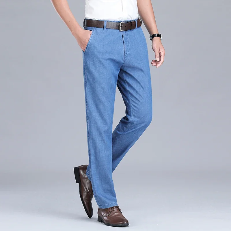 2024 새로운 남성 얇은 리오 셀 패브릭 느슨한 청바 - Men'S Fashion Nova Jeans 리뷰 및 가격