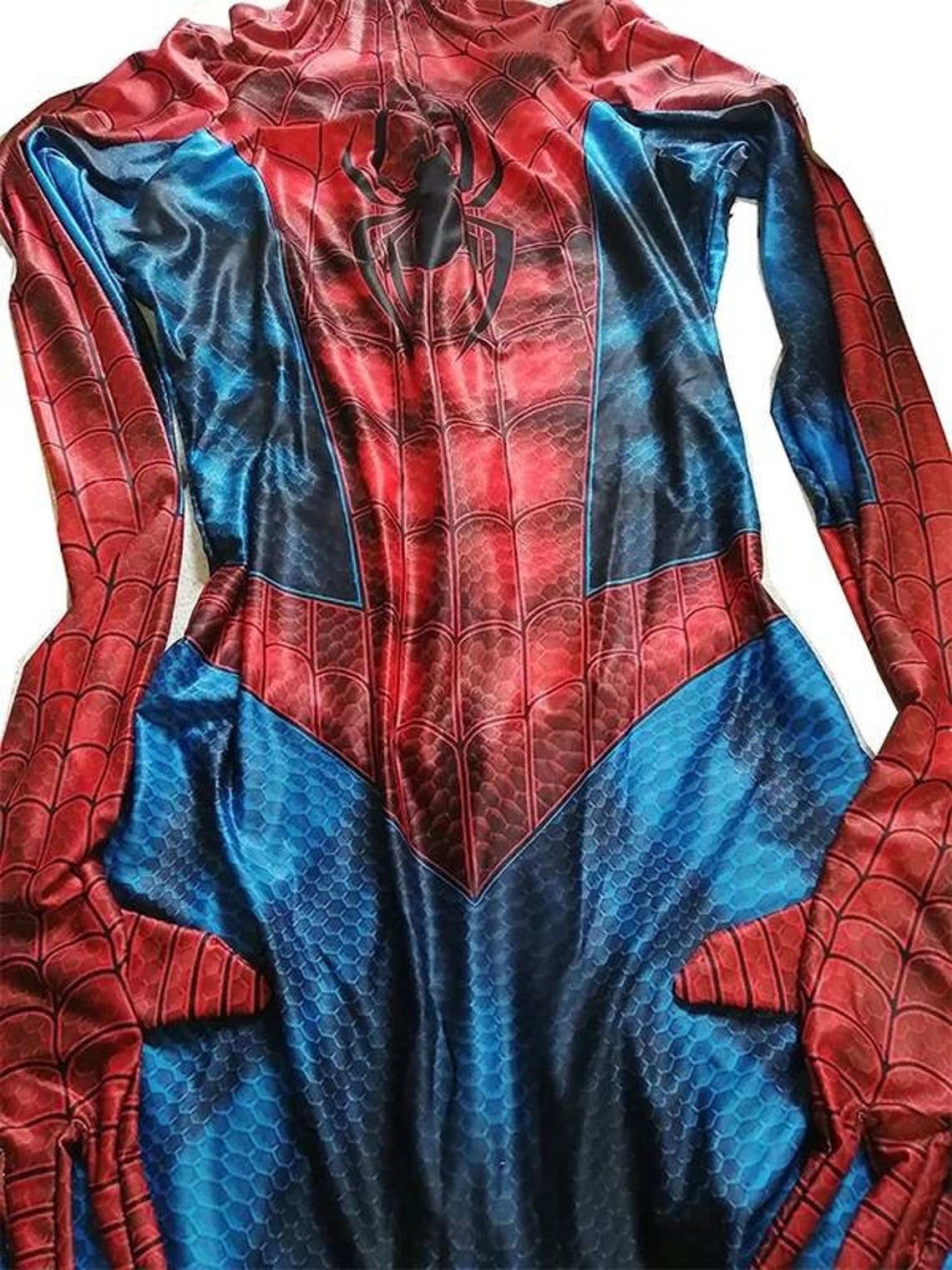 할로윈 성인용 클래식 스파이더 슈퍼히어로 코스프레 의상 - Mens Fashion Jumpsuit 리뷰 및 가격