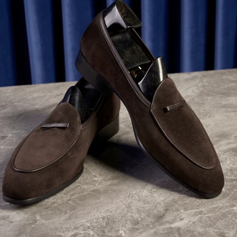 보타이 남성 로퍼 스웨이드 가죽 신발 정품 영국 캐주얼 - Suede Loafers Men 리뷰 및 가격