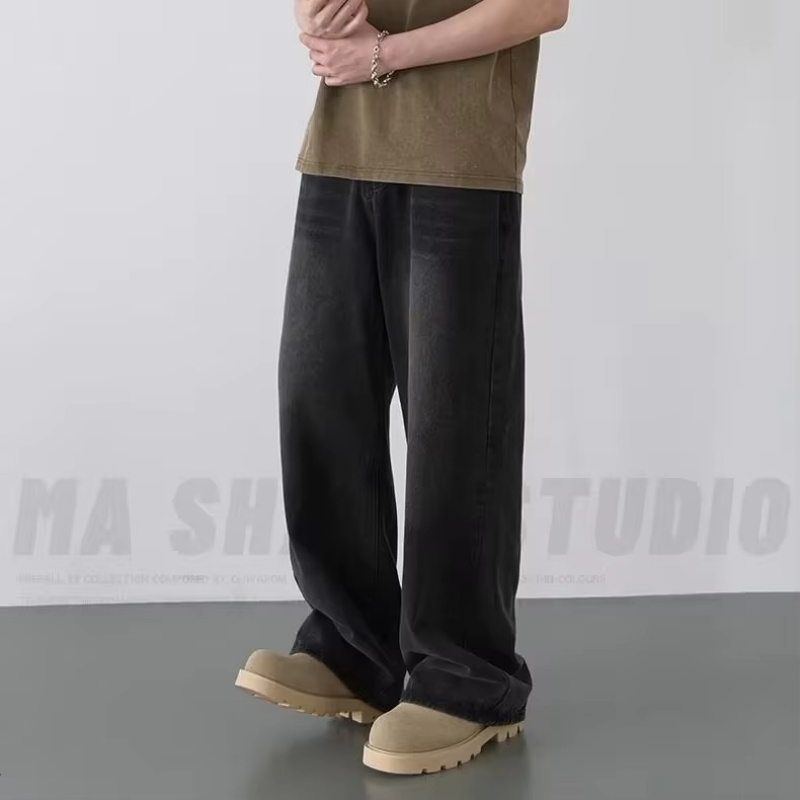 봄 가을 남성용 새 데님 팬츠 올드 블루 워싱 캐주얼  - Men'S Fashion Nova Jeans 리뷰 및 가격