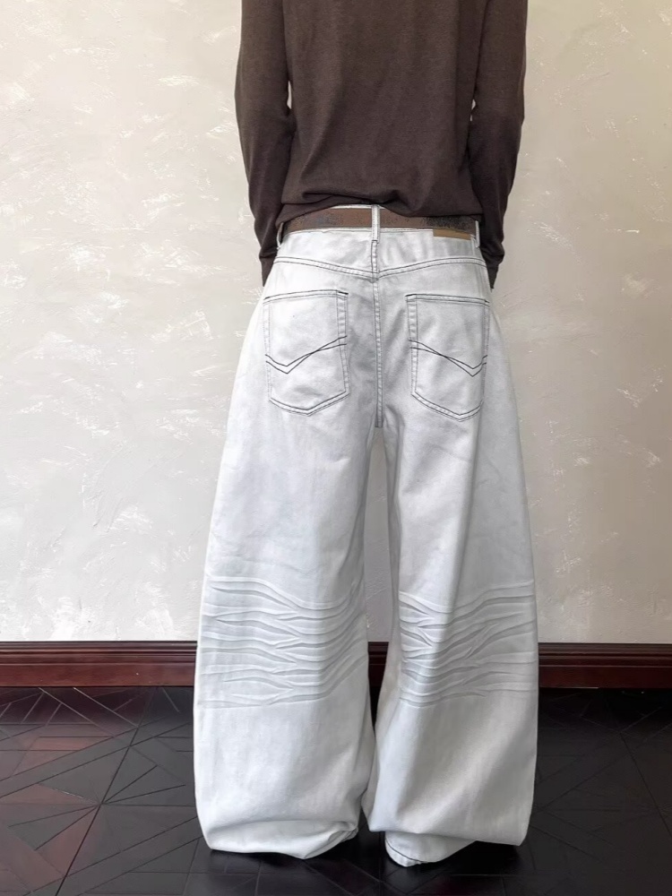 2026 로파 Y2K 뉴 패션 워싱 화이트 배기 클린핏 - Men'S Fashion Nova Jeans 리뷰 및 가격