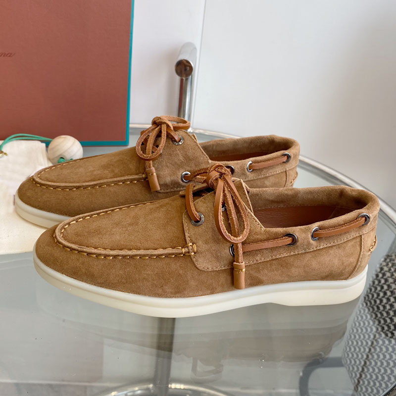 고품질 정품 가죽 플랫 슈즈 커플 로퍼 트렌드 빈티지  - Suede Loafers Men 리뷰 및 가격