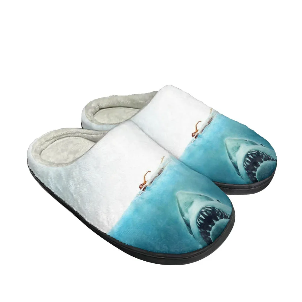 영화 Jaws 패션 멋진 면 슬리퍼 맞춤형 남성 여성  - Mens Fashion Sandals 리뷰 및 가격