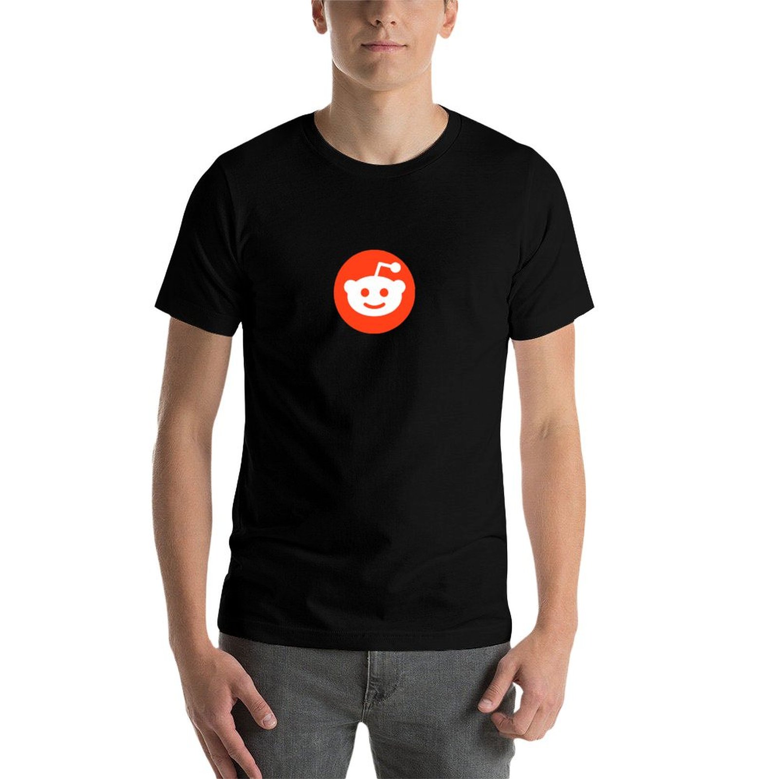 Reddit 로고 티셔츠 패션 레터 프린트 티셔츠 - Men'S Fashion Reddit 리뷰 및 가격