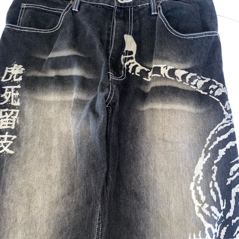 2025 패션 새로운 대형 패턴 인쇄 헐렁한 청바지 남 - Men'S Fashion Nova Jeans 리뷰 및 가격