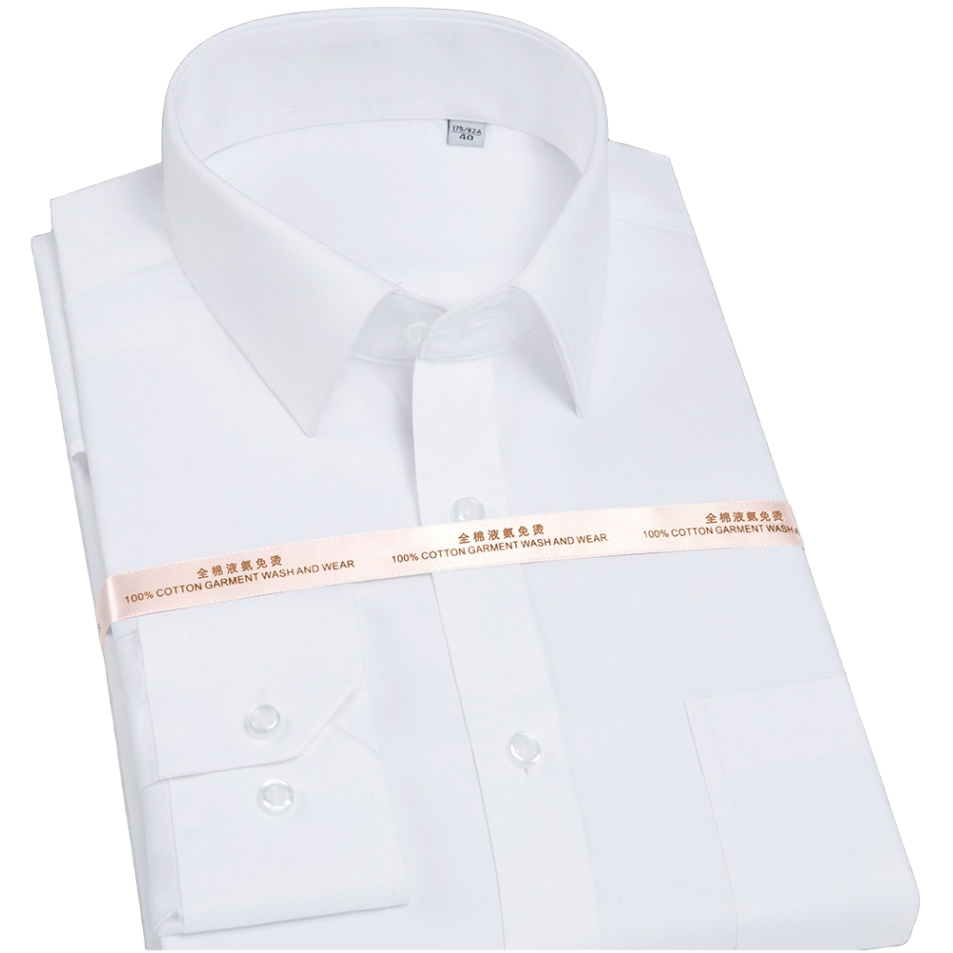 고급 면 남성 긴소매 드레스 셔츠 비즈니스 정장 노아이 - Dress Shirt Non-Iron 리뷰 및 가격