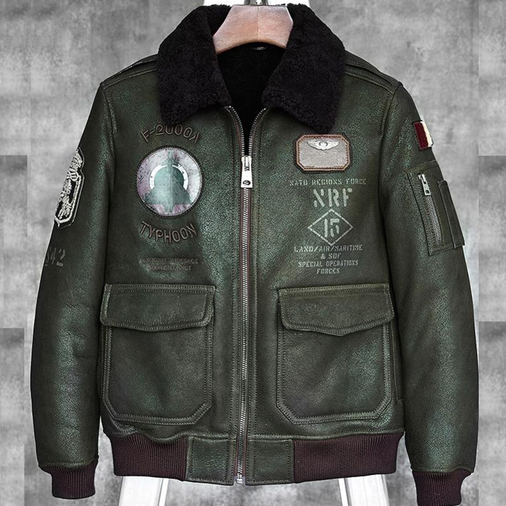 남성 시어링 코트 B3 B6 남성 양가죽 항공 점퍼 숏 - Bomber Jacket Men 리뷰 및 가격