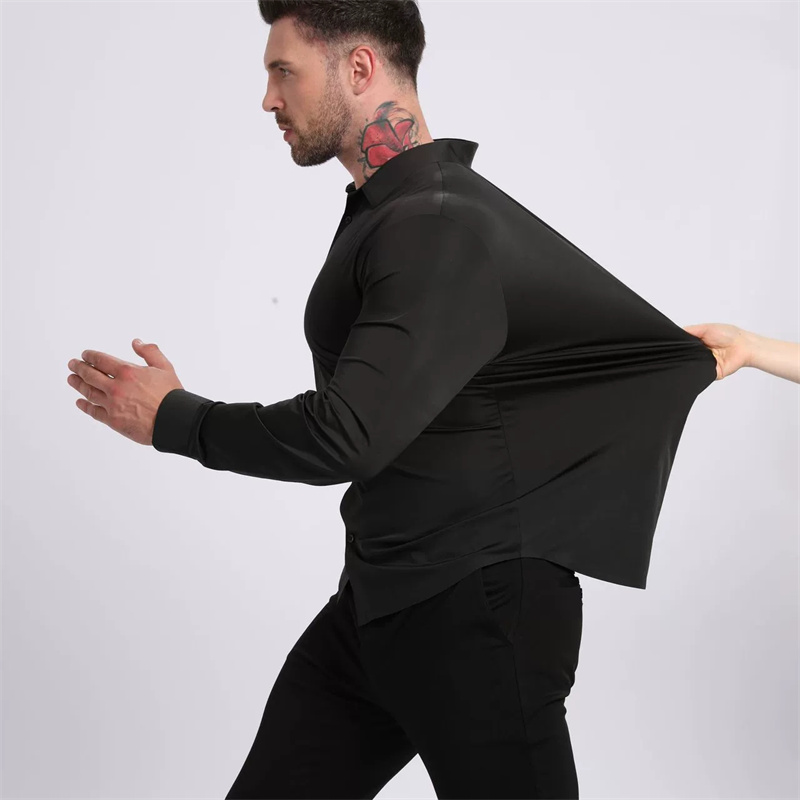 미국/EU 사이즈 3XL 105KG 고급 명품 남성 긴 - Dress Shirt Non-Iron 리뷰 및 가격