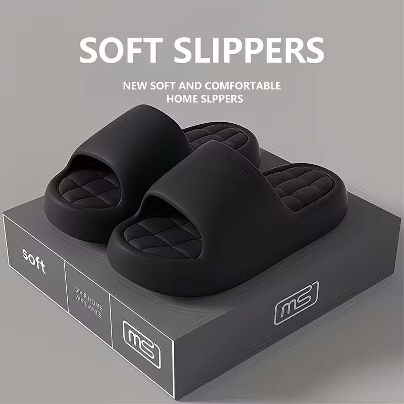 패션 여성 슬리퍼 실내용 두꺼운 부드러운 밑창 미끄럼  - Mens Fashion Sandals 리뷰 및 가격