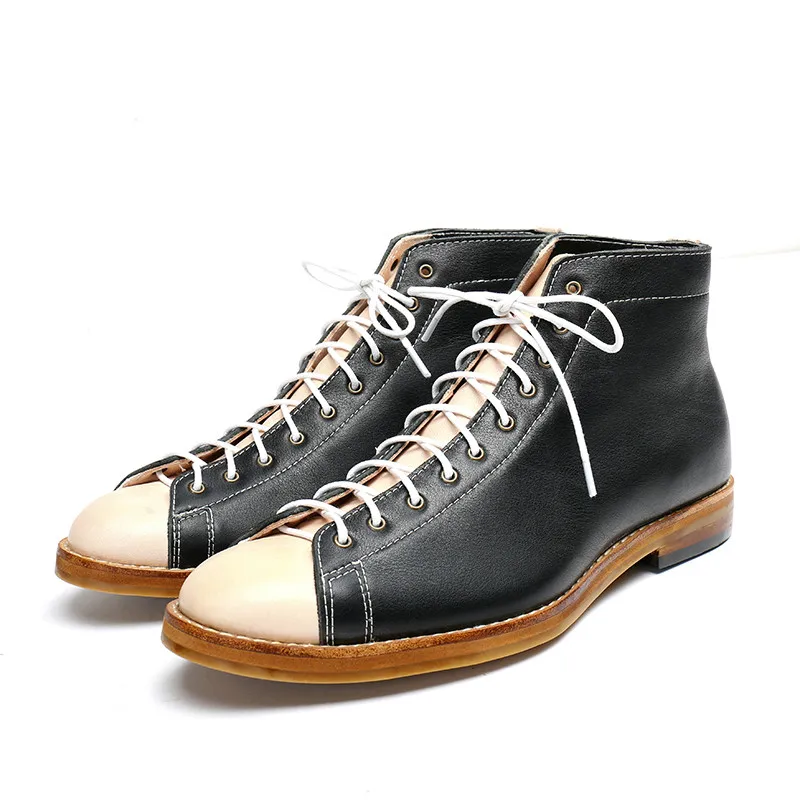 하이 툴링 부츠 남성용 Goodyear-Welted 빈 - Mens Fashion Dress Shoes 리뷰 및 가격