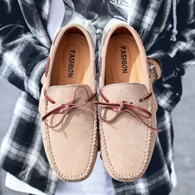 고품질 남성 캐주얼 신발 스웨이드 남성 로퍼 편안한 소 - Suede Loafers Men 리뷰 및 가격
