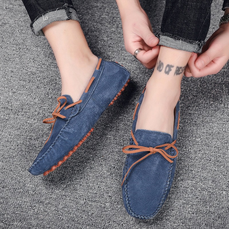 고품질 남성 캐주얼 신발 스웨이드 남성 로퍼 편안한 소 - Suede Loafers Men 리뷰 및 가격