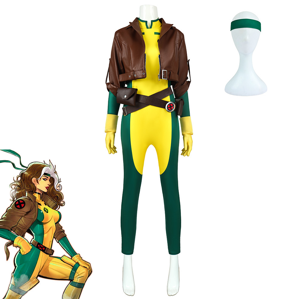 에귀세망 코스프레 로그 안나 마리 X-Men '97 슈 - Mens Fashion Jumpsuit 리뷰 및 가격