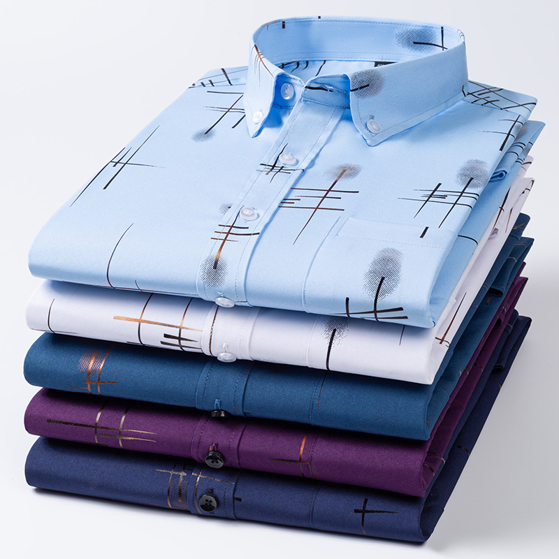 남성 드레스 셔츠 봄 가을 최신 핫 세일 비철 주름 방 - Dress Shirt Non-Iron 리뷰 및 가격