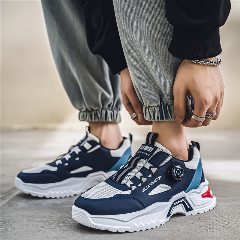 남성 한국 회전 버클 패션 캐주얼 운동화 사계절 부드러 - Men Fashion Korean Style 리뷰 및 가격