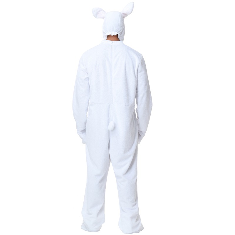 할로윈 성인용 동물 토끼 의상 플러시 토끼 남성 인형  - Mens Fashion Jumpsuit 리뷰 및 가격