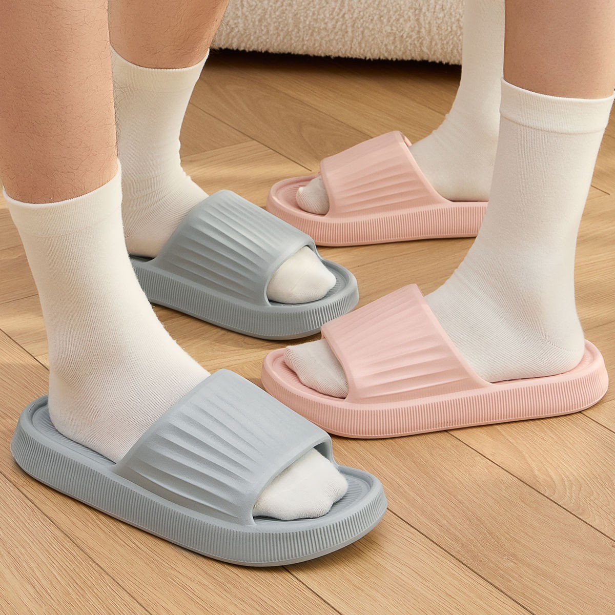 여성 여름 샌들 미끄럼 방지 EVA 소프트 솔 샤워 슈 - Mens Fashion Sandals 리뷰 및 가격