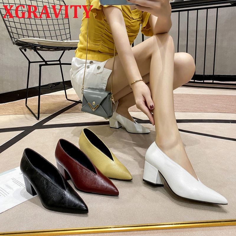 여성 신발 2026 봄 신발 뾰족한 앞코 청키 하이힐  - Mens Fashion Dress Shoes 리뷰 및 가격
