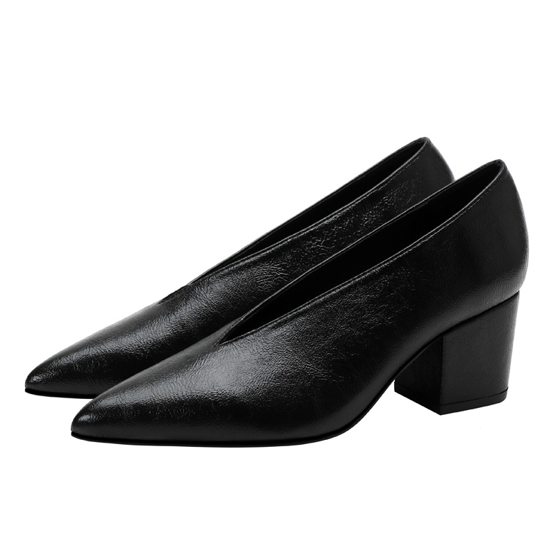 여성 신발 2026 봄 신발 뾰족한 앞코 청키 하이힐  - Mens Fashion Dress Shoes 리뷰 및 가격
