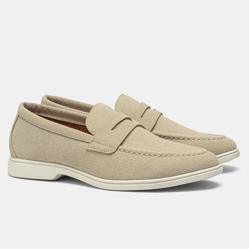남성 모카신 편안하고 통기성 좋은 여름 패션 남성 가죽 - Suede Loafers Men 리뷰 및 가격